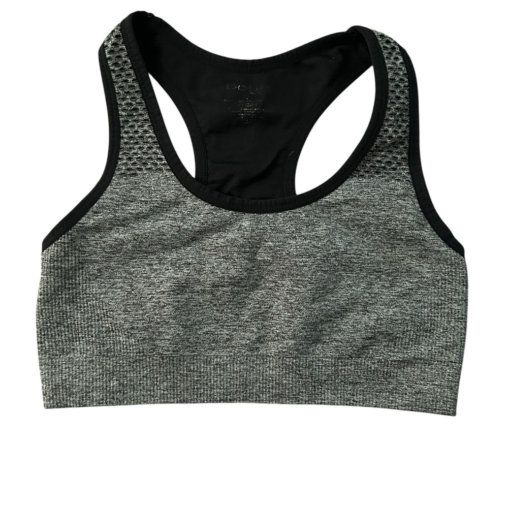 Bebe Gray & Black Women's Sports Bra Size‎ Small